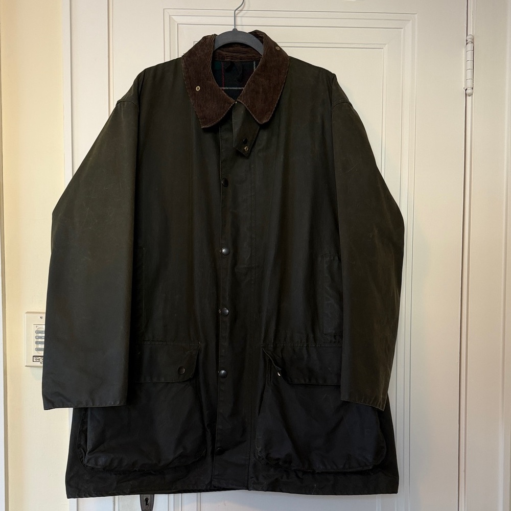 Barbour Ashby Jacket with corduroy Collar